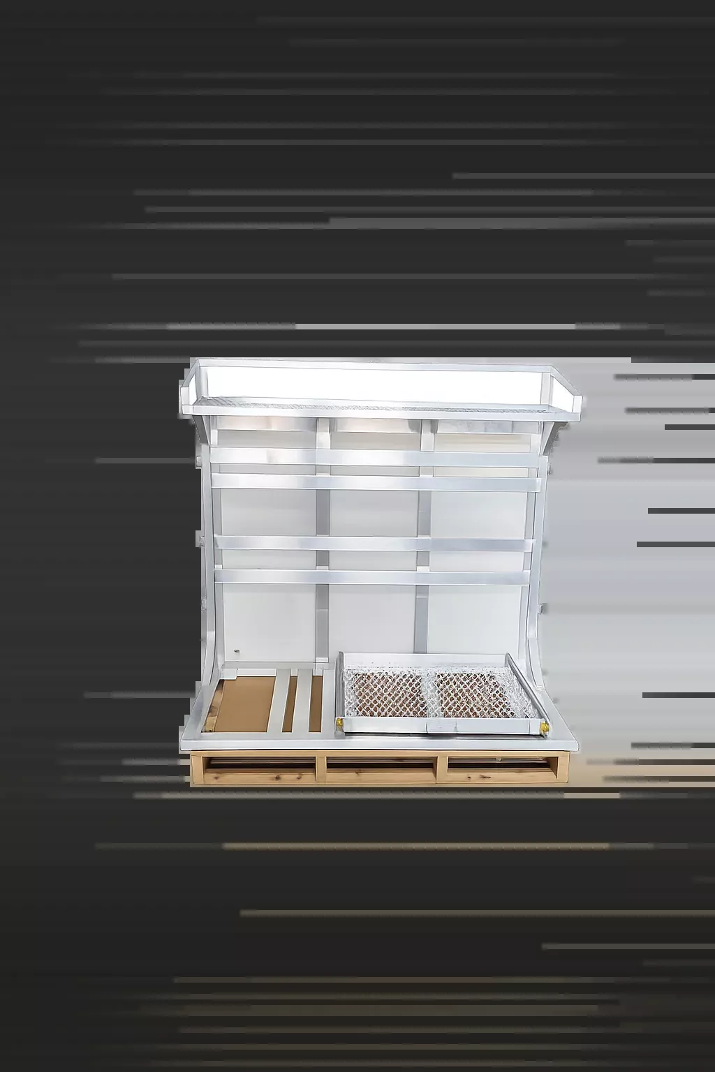 Detailing Rack Bundle – 100 Gallon Slim Tank System with Generator Slide, Tank Frame & Reel Frame