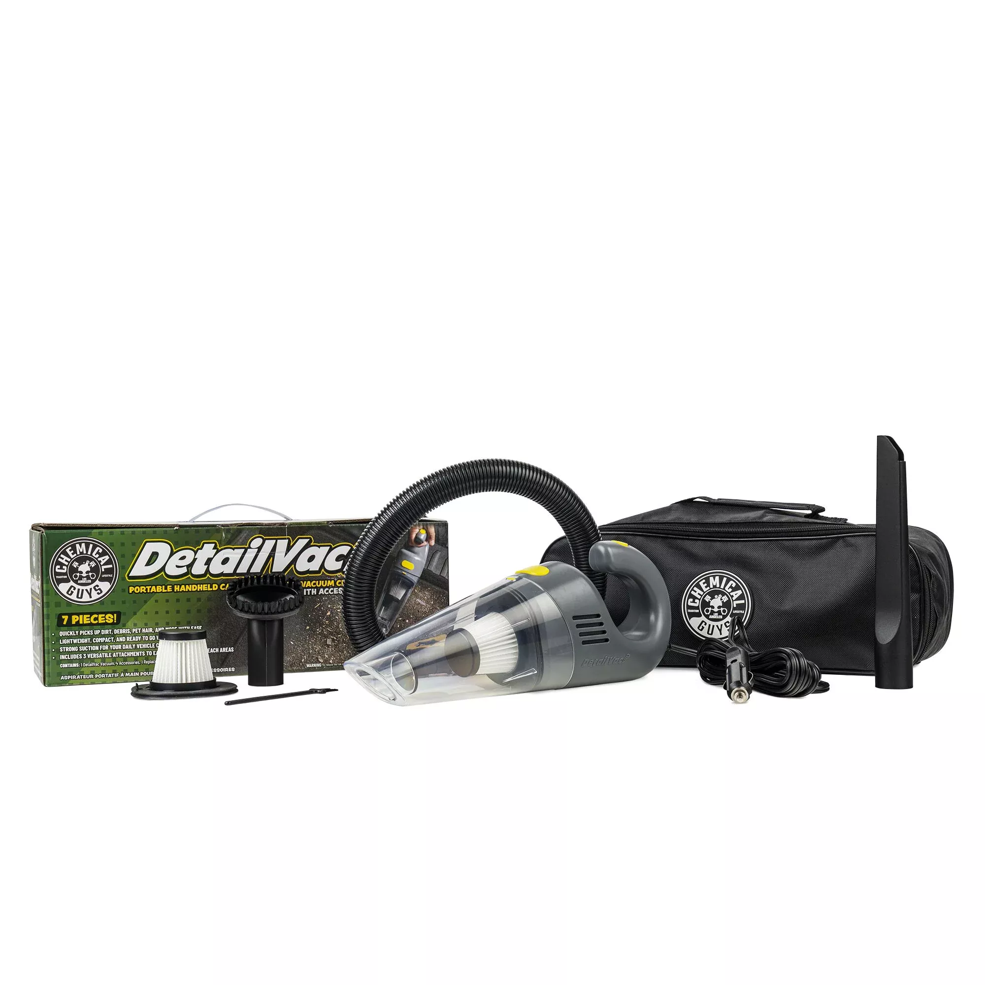DetailVac Corded Handheld Car Vacuum Cleaner