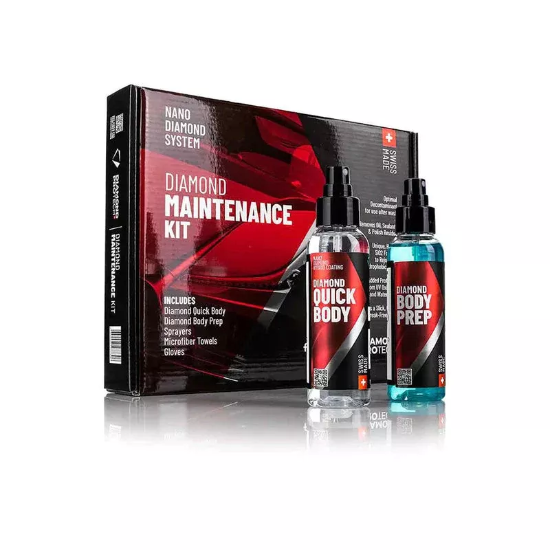 DIAMOND MAINTENANCE KIT – Ultimate SiO2 Ceramic Protection & Gloss System