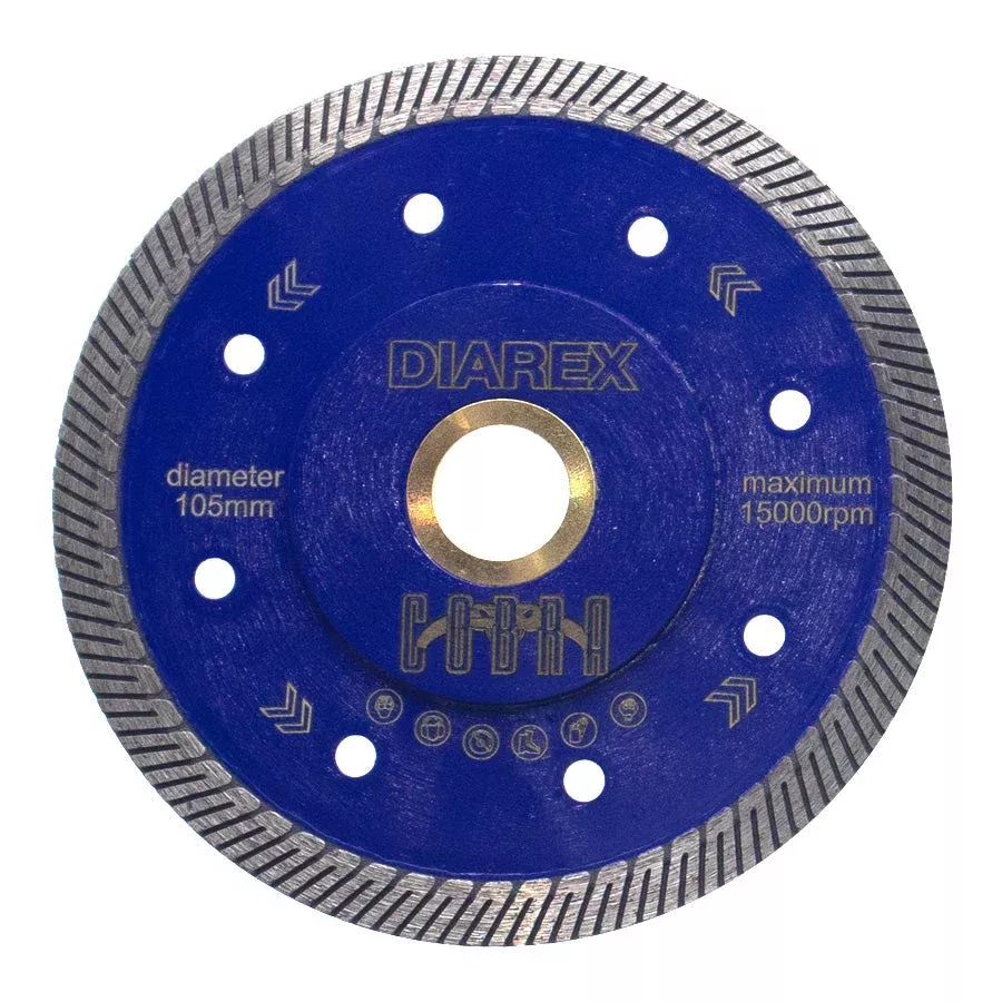 DIAREX COBRA Ultra-Thin Turbo Blade 125mm - DBT125UC