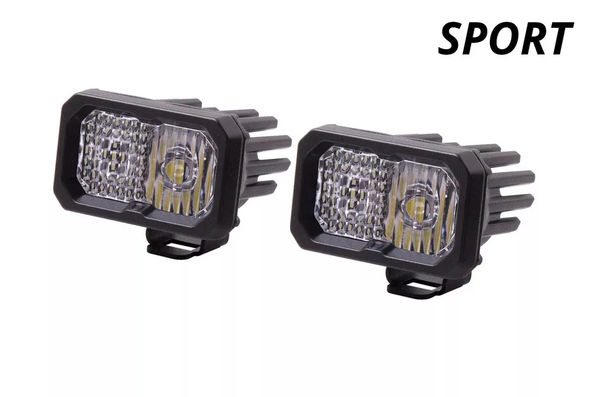 Diode Dynamics SSC2 2.0 White Sport LED Pod (Pair)