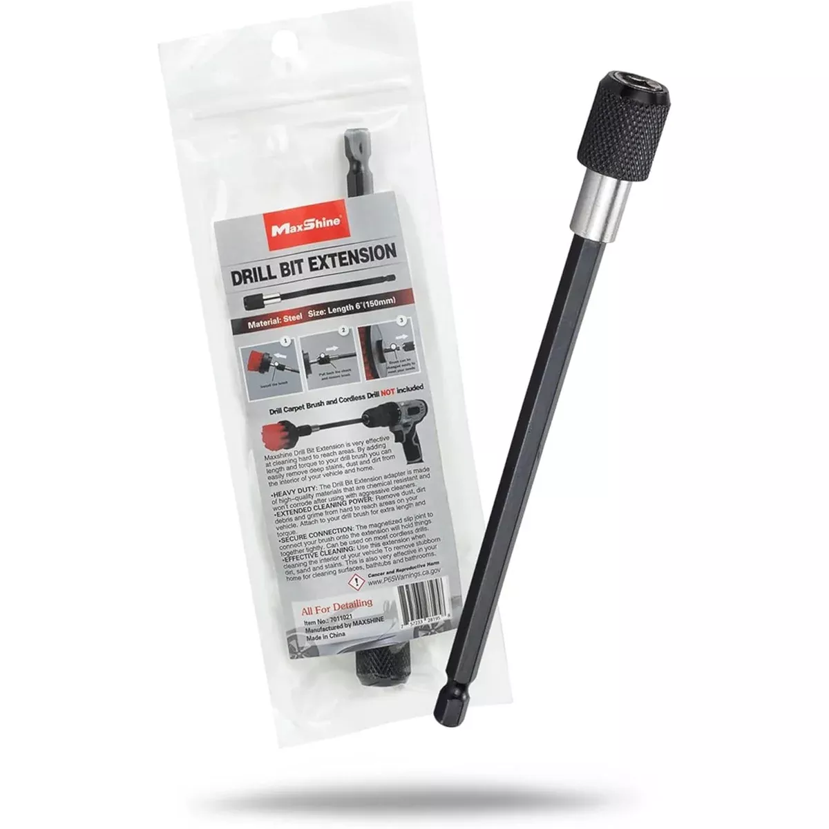 Drill Brush Attachment for Car Detailing | Drill Brush Extension
