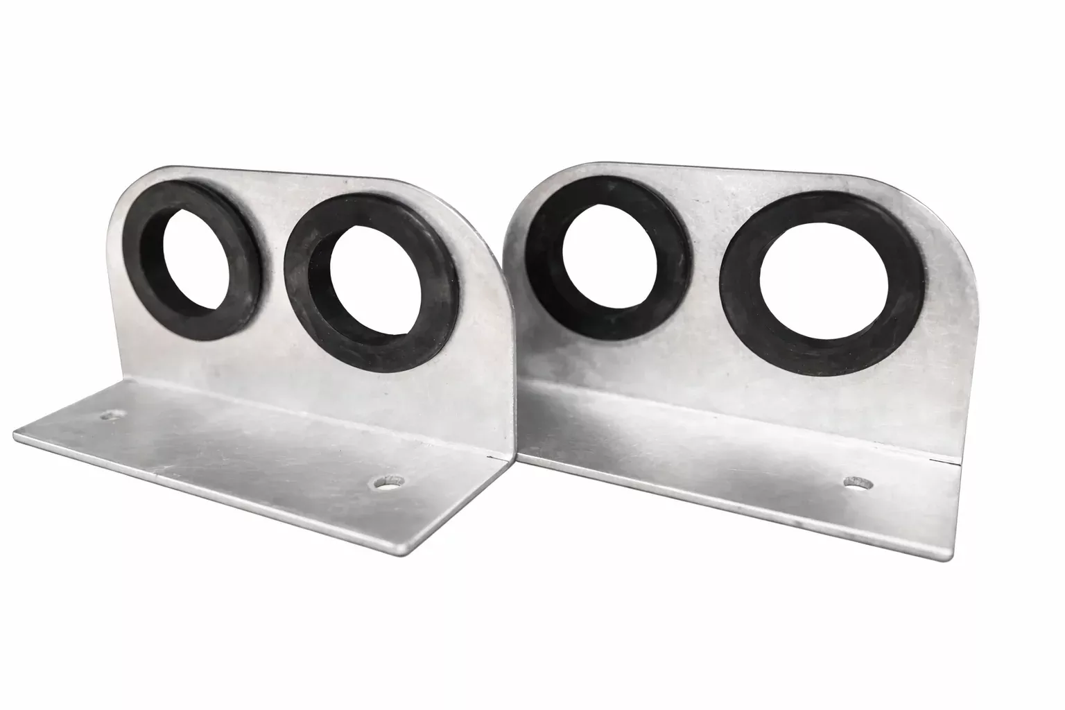 Dual Pole Mount Bracket – Heavy Duty Pressure Washing & Soft Wash Pole Holder