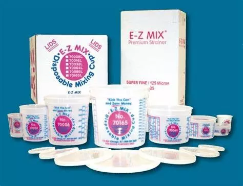 E-Z Mix Lids 1/4 Pint Cups /100