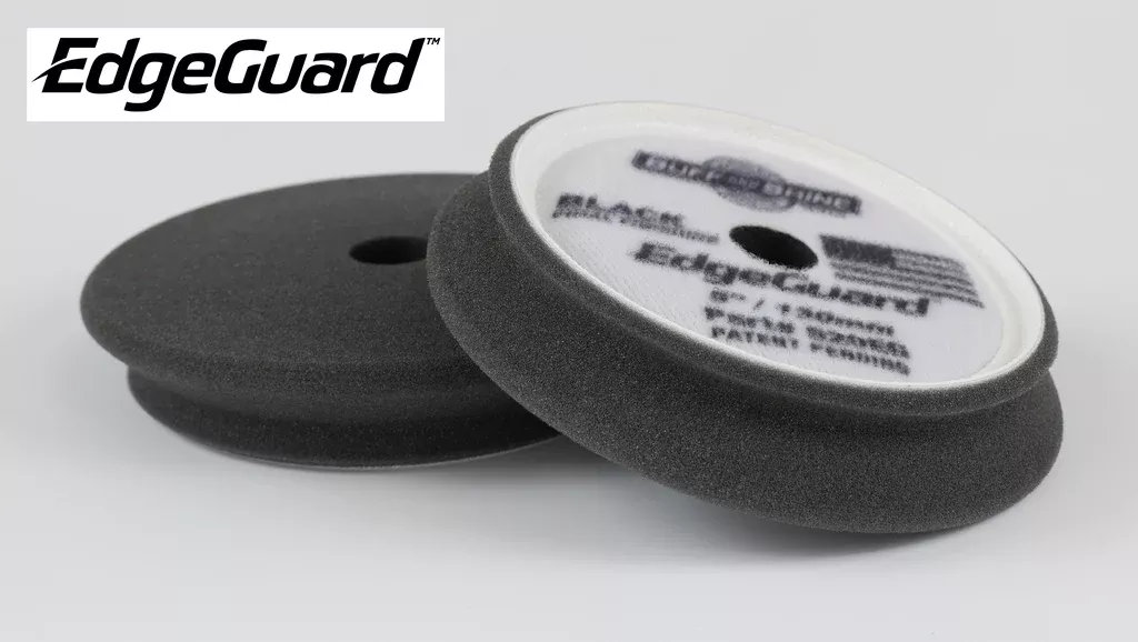 EdgeGuard Foam Pad Black, Finishing (2 Pack)