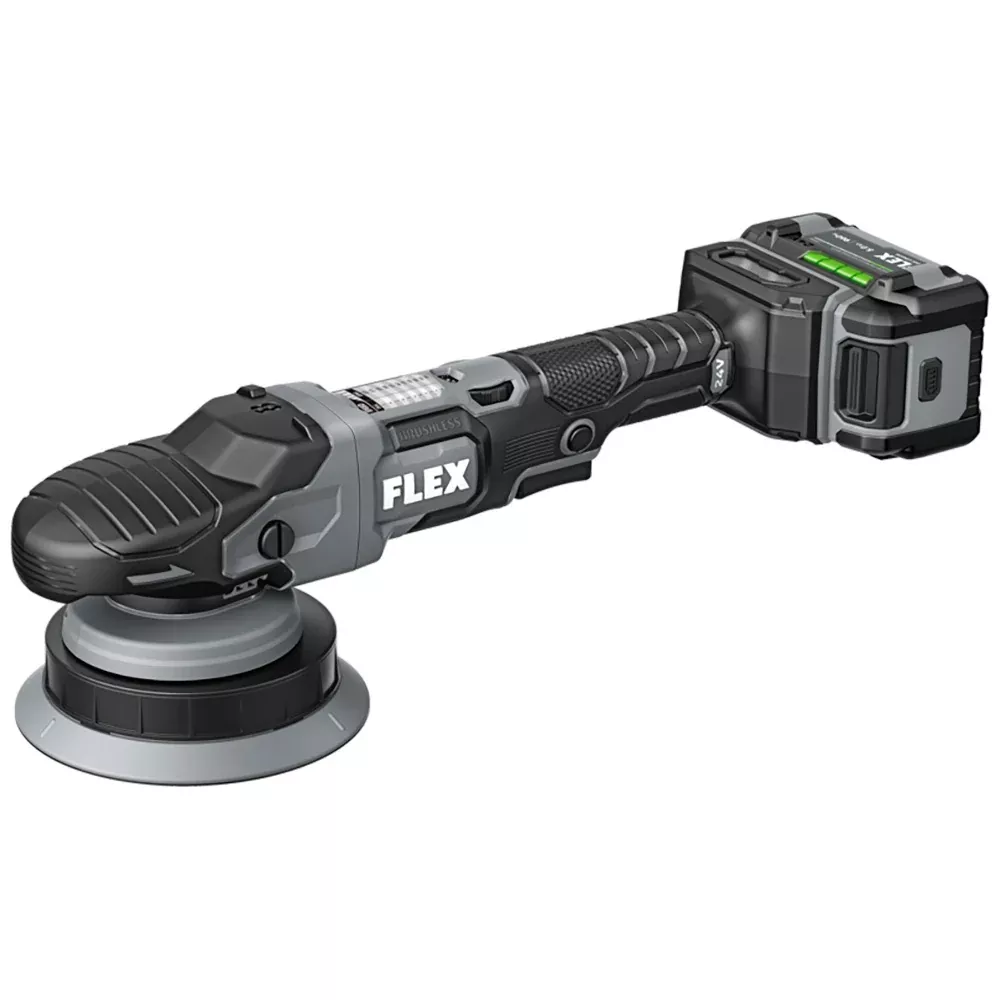FLEX 24V Gear Driven Orbital Polisher Kit FX3331-2C
