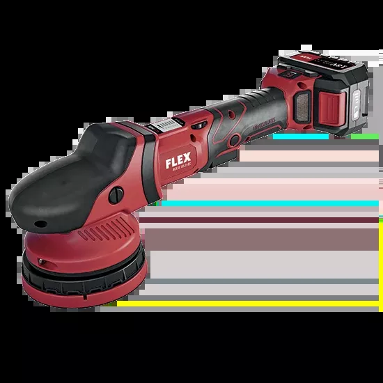 FLEX XCE 8-125 18.0 Dual Action Cordless Polisher Set