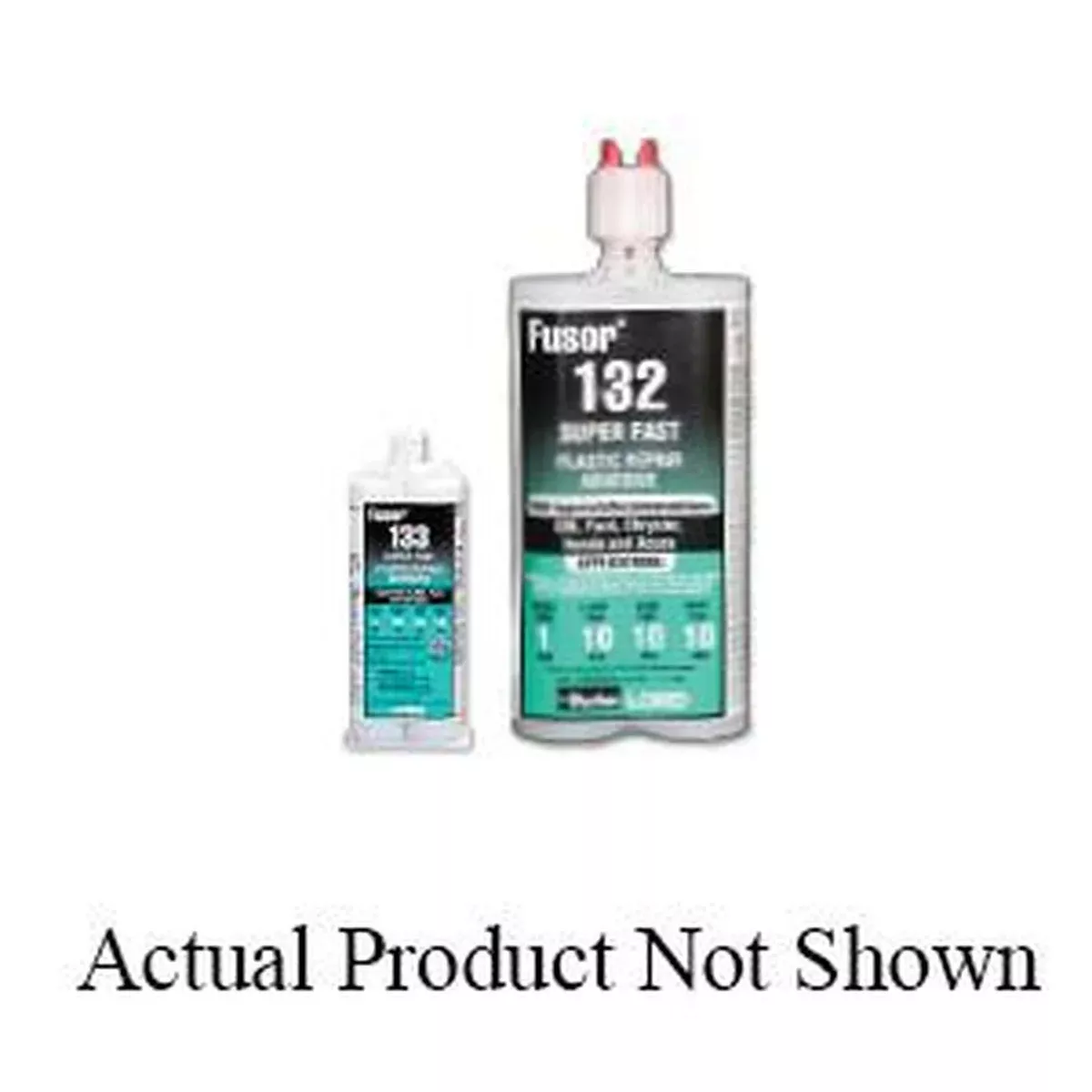 Fusor 133 Super Fast Repair Adhesive 1.7 oz Black Paste Cartridge