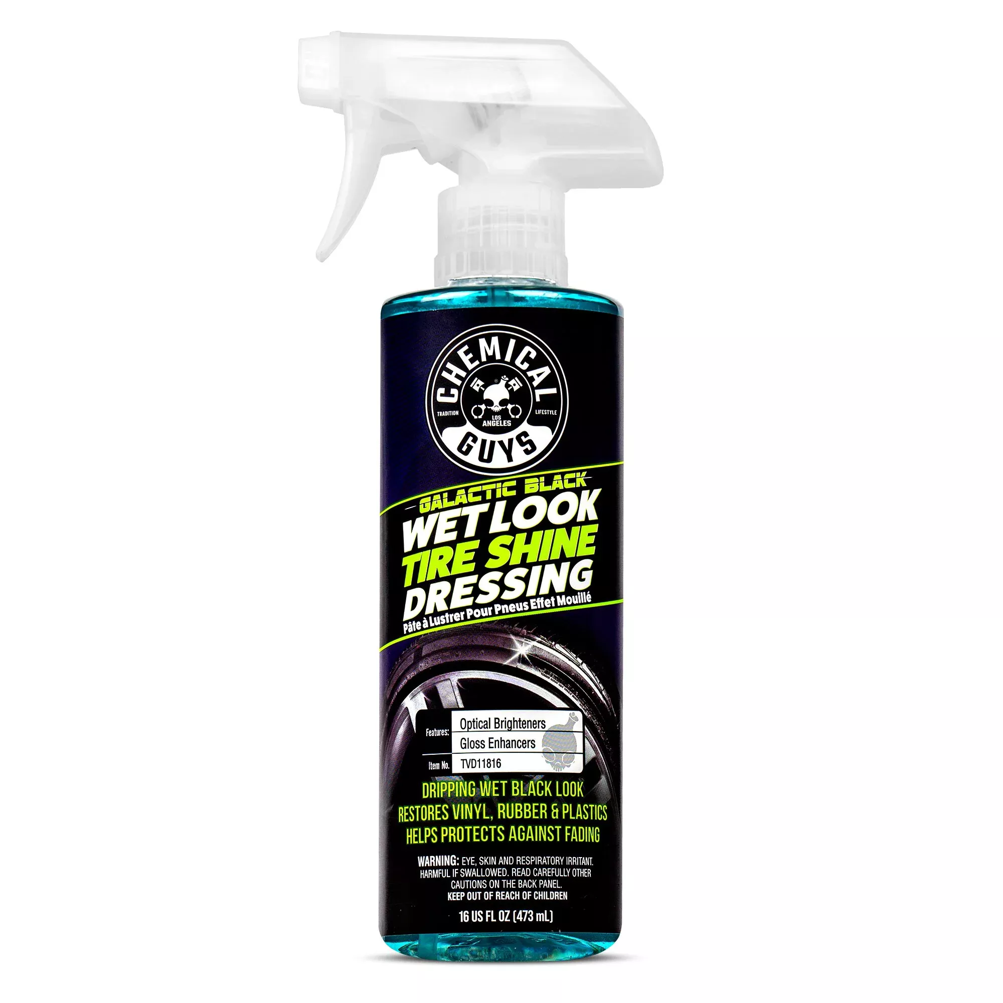 Galactic Black Wet Look Tire Shine Dressing