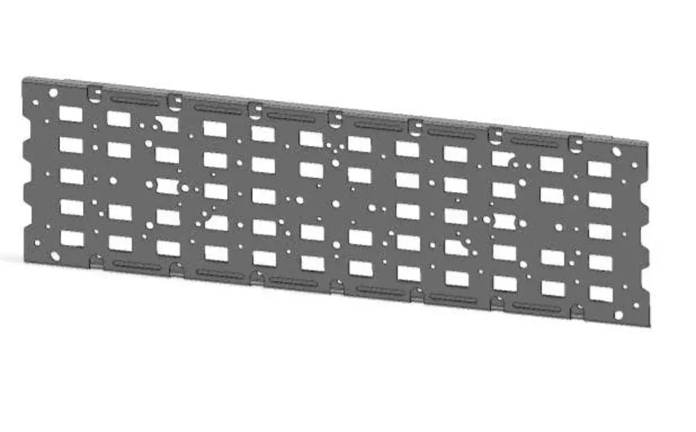 Go Rhino 5950020T Rhino Accessory Gear Plate Kit