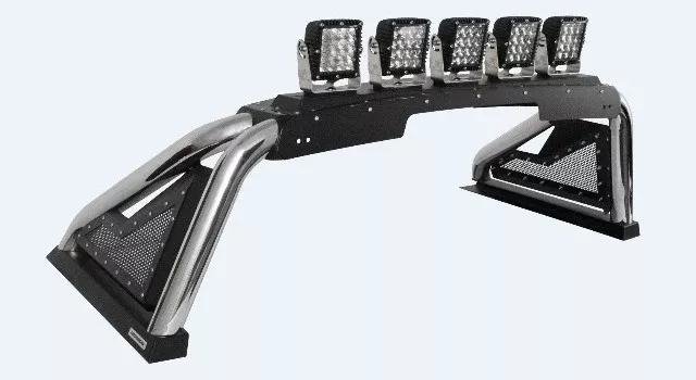 Go Rhino 911610PS Sport Bar 2.0 - Complete Kit Sport Bar + Power Actuated Retractable Light Mount