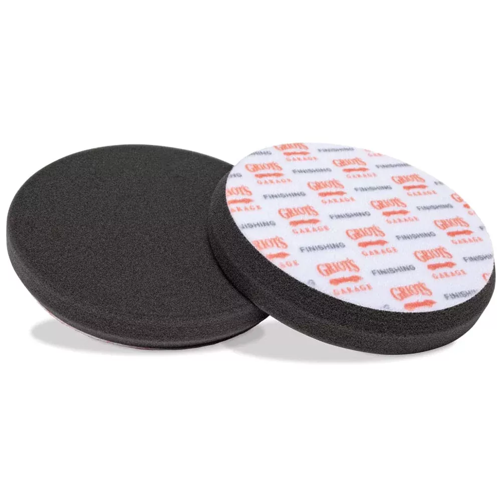 Griot's Garage Foam Finishing Pads - 6.5 inch - Black (2-Pack)
