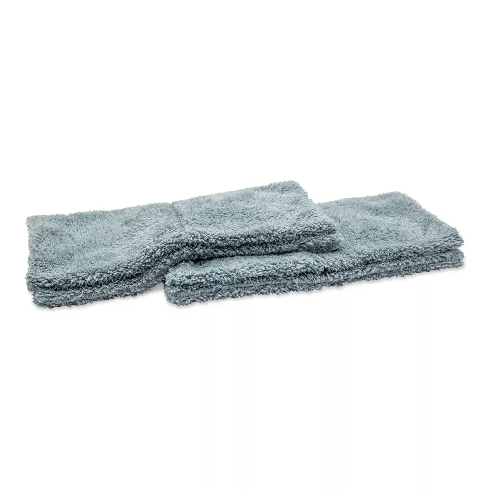 Griot's Garage Microfiber Plush Edgeless Wash Cloths - 12 in x 12 in (2-Pack)