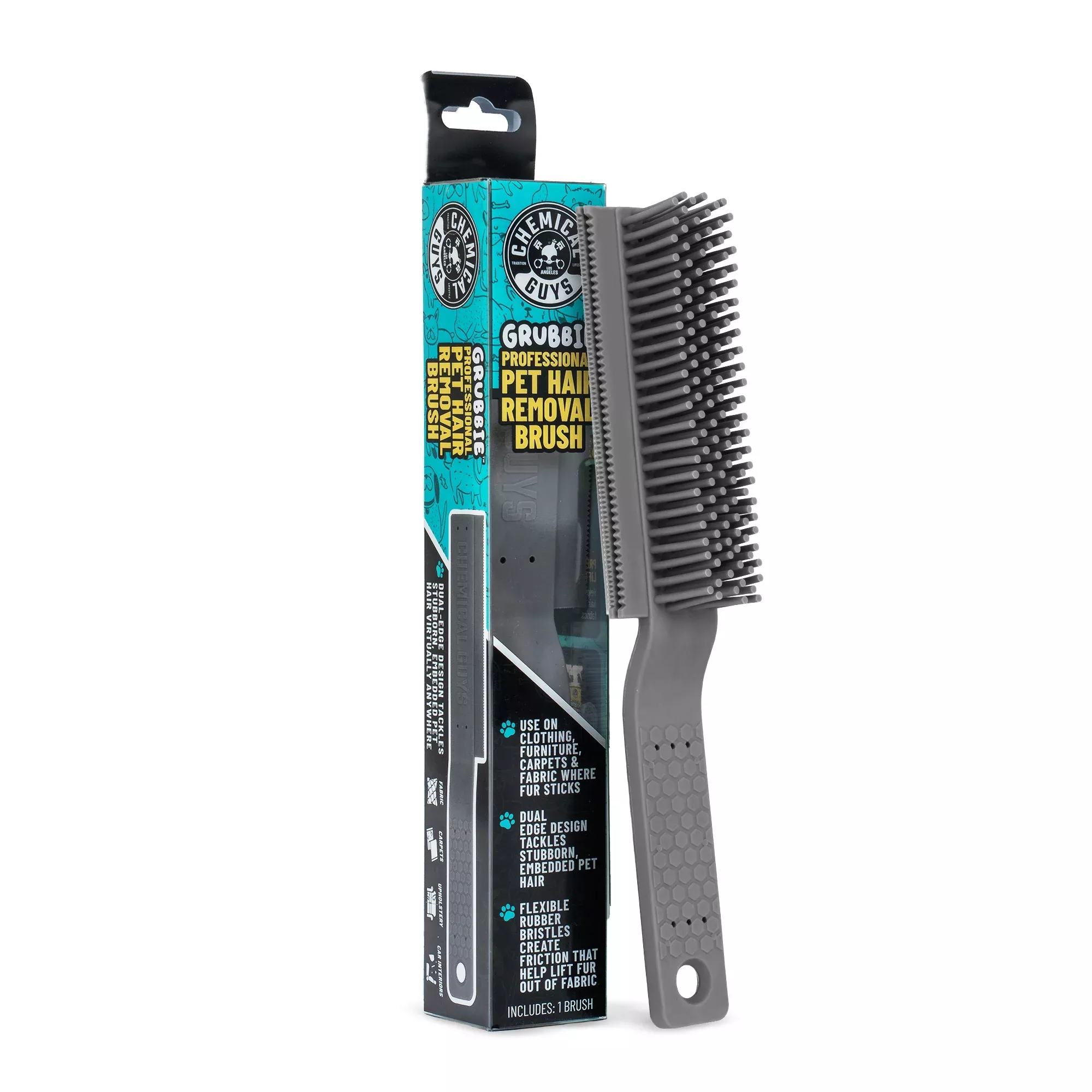 Grubbie Professional Grade Pet Hair Removal Brush