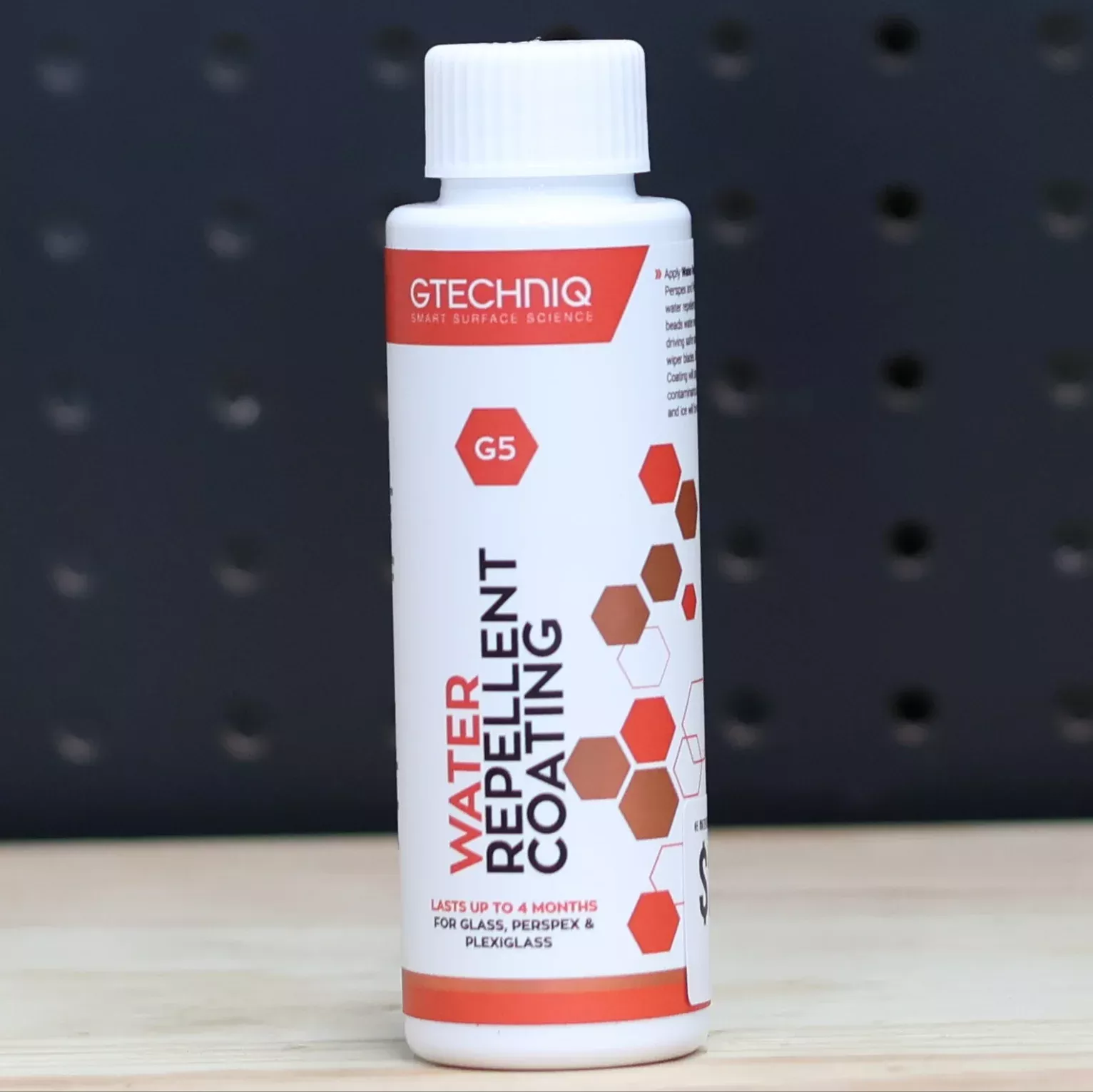 GTECHNIQ G5 Water Repellent Coating for Glass and Perspex