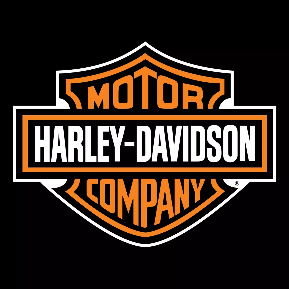 Harley Davidson Motorcycle Black Aerosol Paint