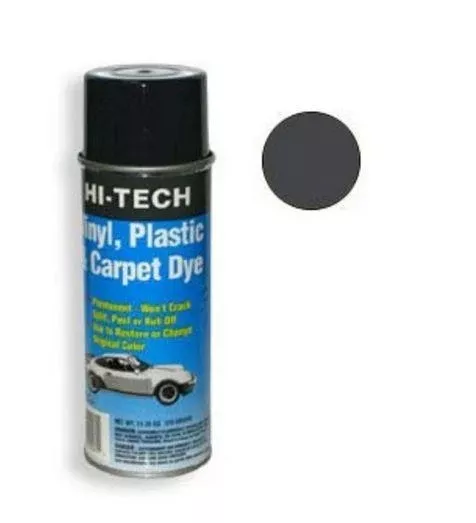 High-Tech Vinyl, Plastic n Carpet Dye - Dark Charcoal Gray- 11.5 oz Aerosol Can