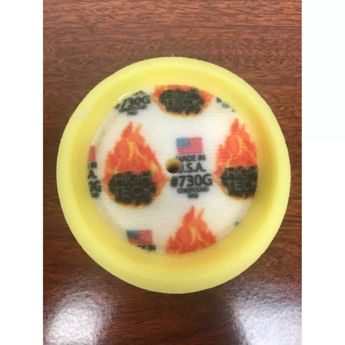 High Teck (2) 3" YELLOW FOAM PAD