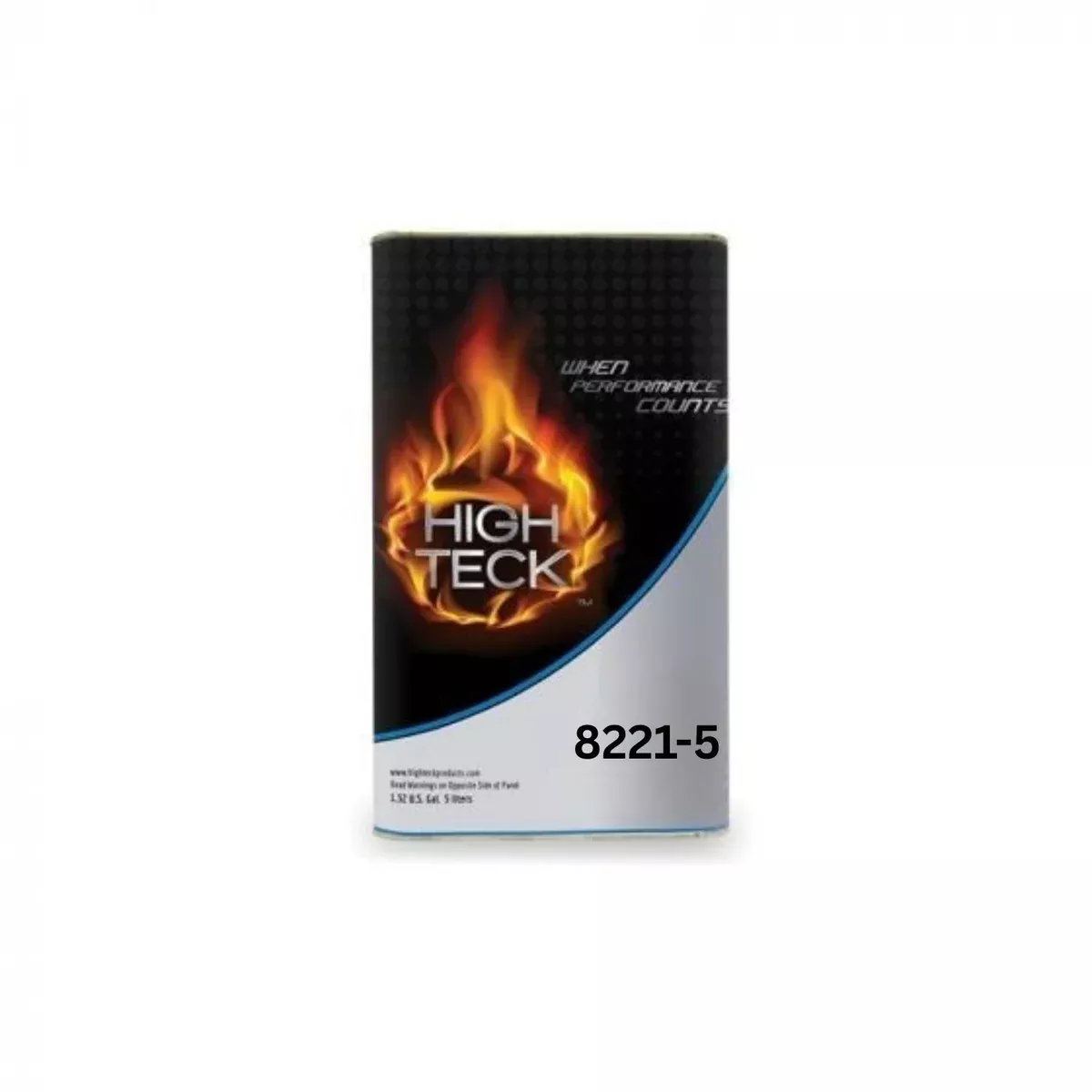 High Teck 8221-5 5 L Euro Clear Low-VOC 2.1 Water-White Automotive Clear