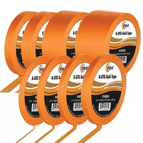 K-UTG Gold Fineline High Temperature Masking Tape