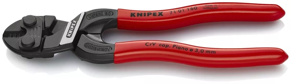 Knipex CoBalt S Compact Bolt Cutters 6 1/4" 71 01 160