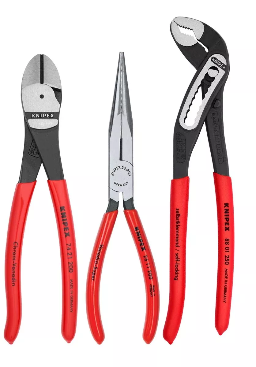 Knipex Pliers Set With Alligator Pliers 3 Piece 00 20 08 US1