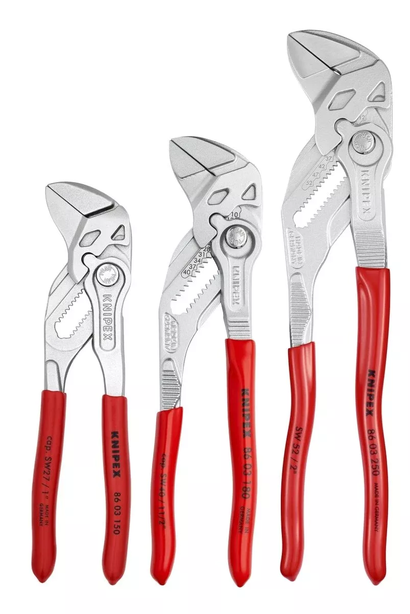 Knipex Pliers Wrench Set 3 Piece 9K 00 80 45 US