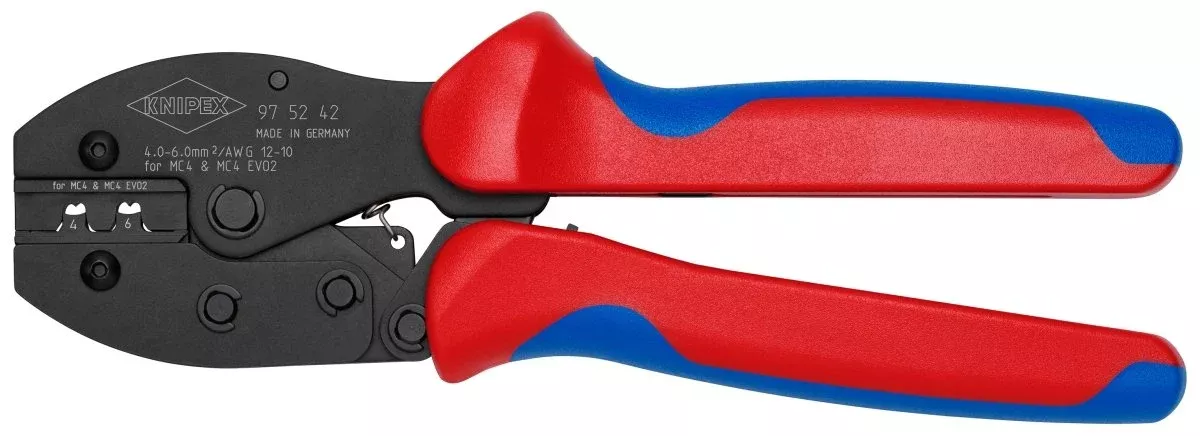 Knipex PreciForce Crimping Pliers for MC4/MC4 EVO 2 8 1/2" 97 52 42