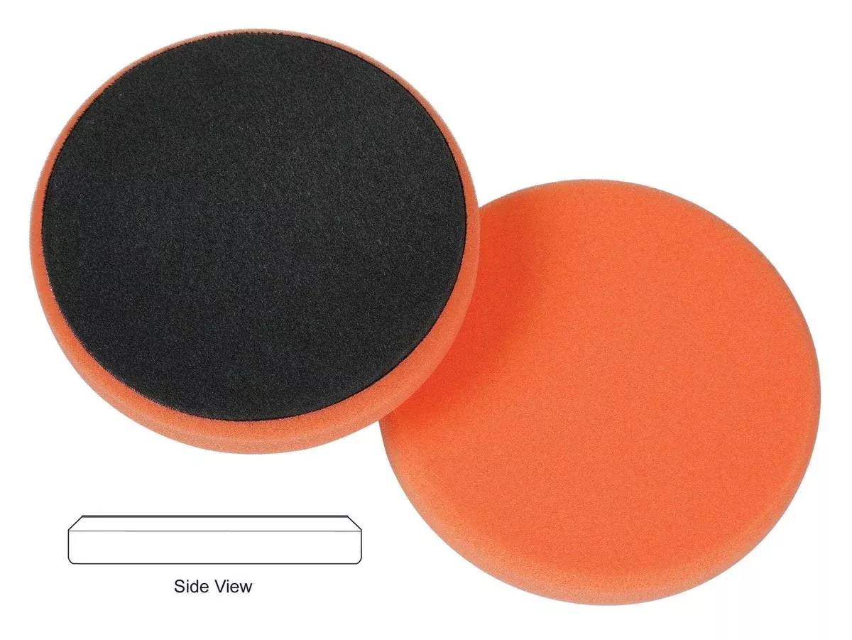 LAKE COUNTRY Orange Flat Light Cutting Pad