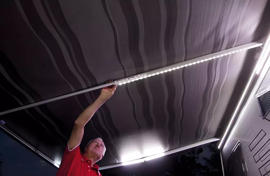 LED Lights Kit for Fiamma Extendable Awning Rafter