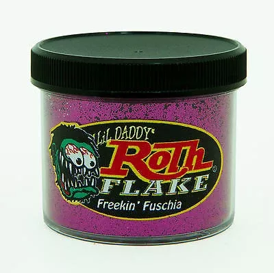 Lil' Daddy Roth Metal Flake Standard SeriesFreekin' Fuschia 2oz