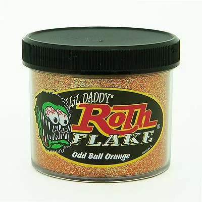 Lil' Daddy Roth Metal Flake Standard SeriesOdd Ball Orange 2oz