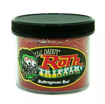 Lil' Daddy Roth Metal Flake Trippin' SeriesRothrageous Red 2oz