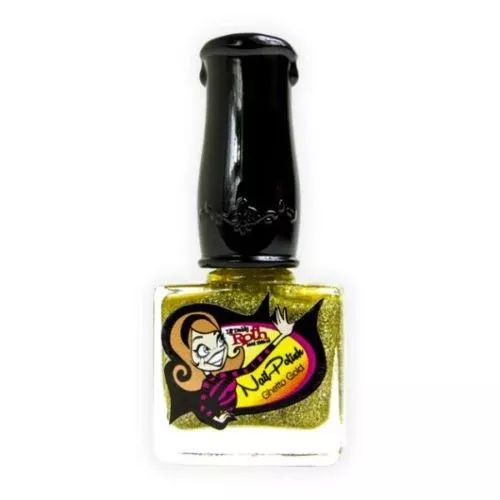 Lil' Daddy Roth Nail Polish Ghetto Gold 10ml Bottle