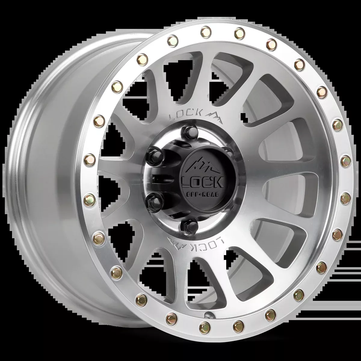 Lock Off-Road Wheels Yosemite Machine Face Polish