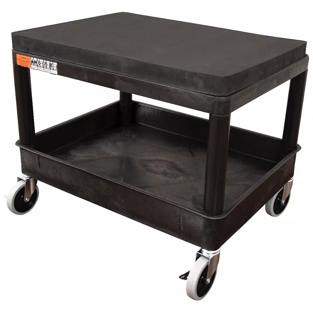 Luxor Mobile Mechanic's Seat - Black