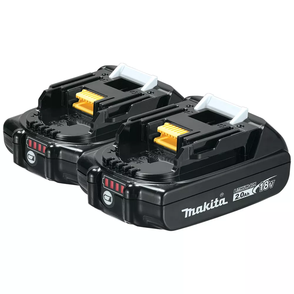 Makita 18V LXT Lithium-Ion 2.0Ah Battery BL1820B-2 (2-Pack)