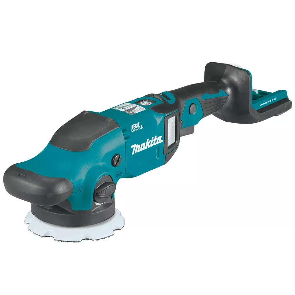 Makita 18V LXT Lithium-Ion Brushless Cordless 5" / 6" Dual Action Random Orbit Polisher - Tool Only