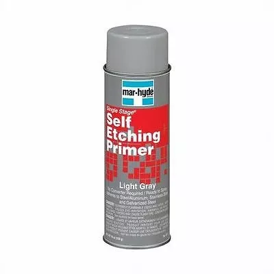 Mar-Hyde 5111 Single Stage Self Etching Primer Light Gray 19 oz Aerosol