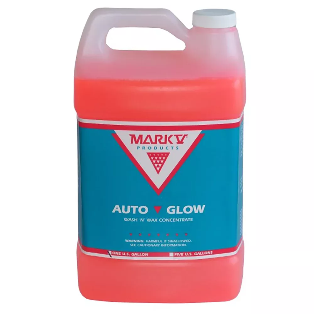 Mark-V Auto Glow Wash & Wax - 1 gal