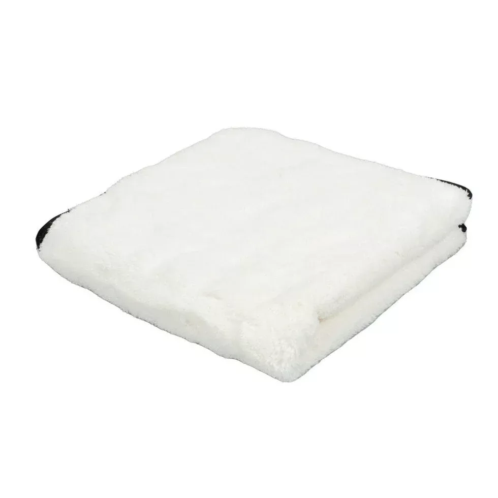 Maxshine 800GSM 16"x16" Coral Velvet Edge Microfiber Towel [Pack of 1]