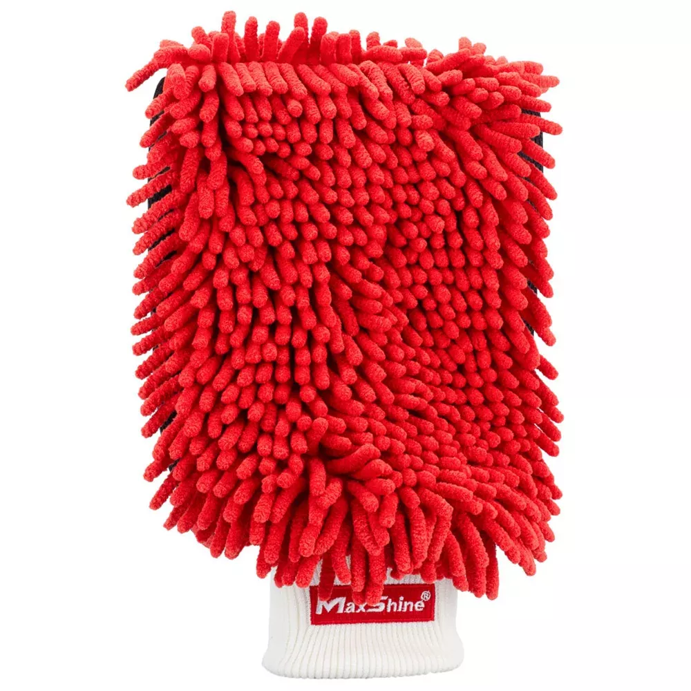 MaxShine Detailing Clay Mitt - Red Chenille