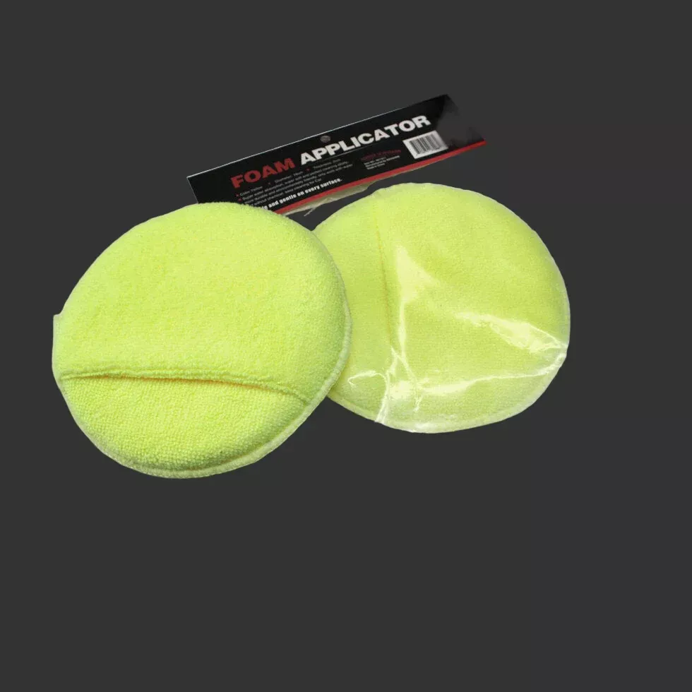 Maxshine Multipurpose Applicator - Finger Hold/Microfiber [Pack of 1]