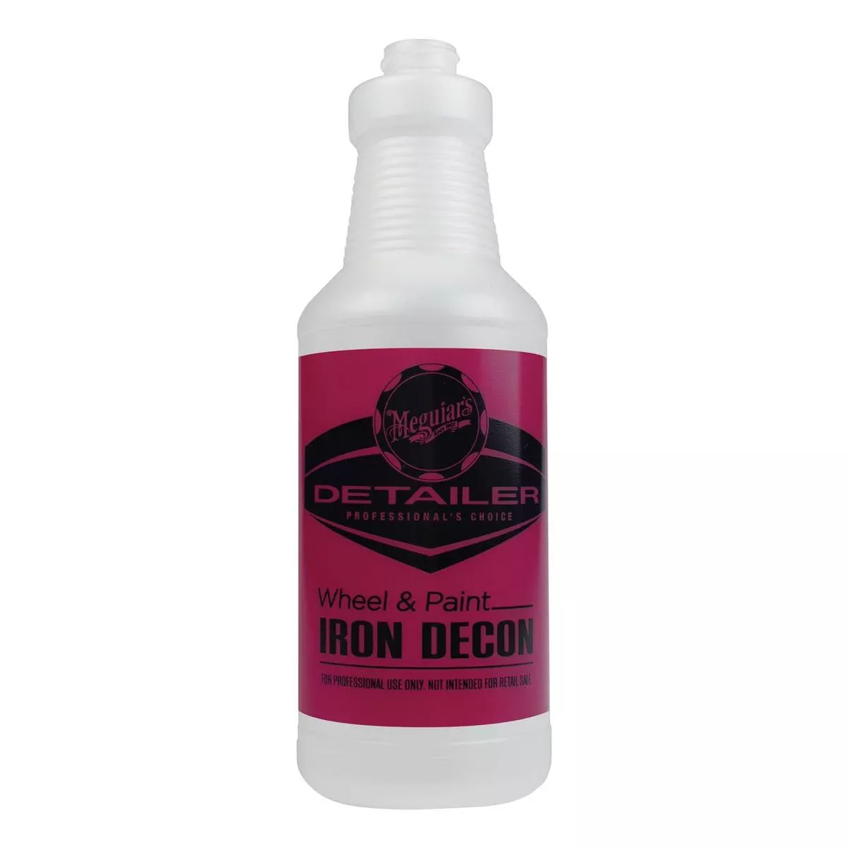 Meguiar's D201801 Pre-Labeled 32 oz Bottle for Wheel and Paint Iron Decon