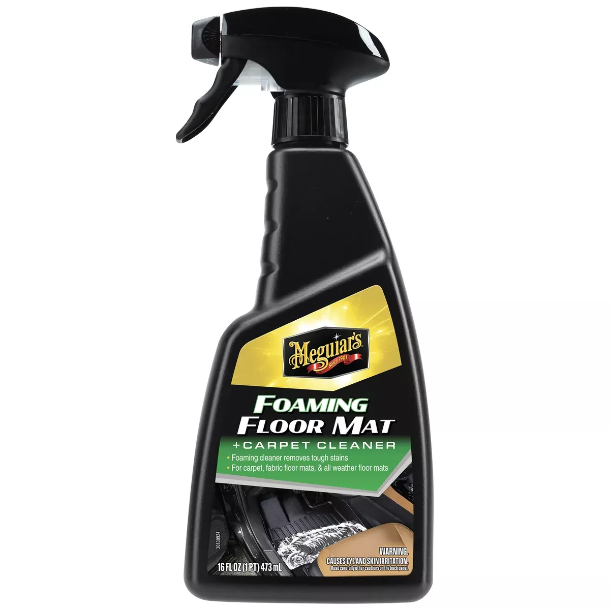 Meguiar's Foaming Floor Mat + Carpet Cleaner - 16 oz