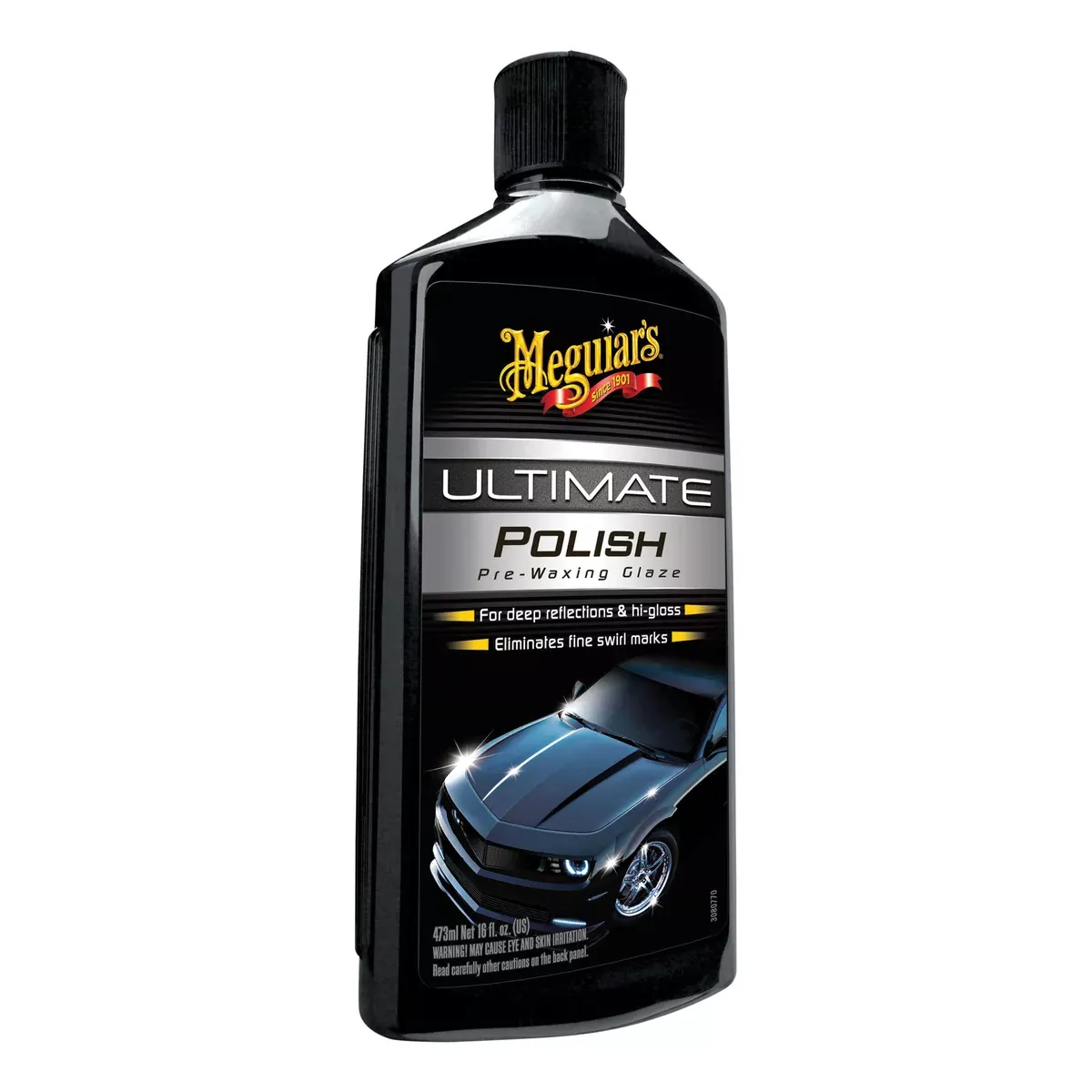 Meguiar's G19216 Ultimate Polish 16 oz Ivory Liquid Bottle