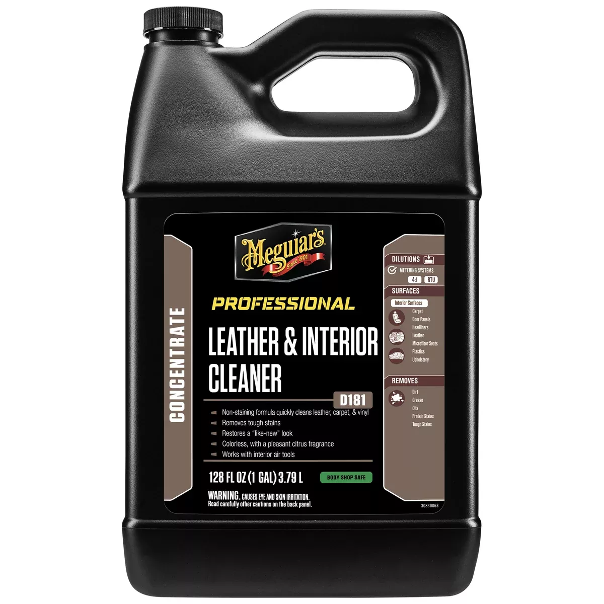 Meguiar's Professional Leather & Interior Cleaner D181 - 1 gal