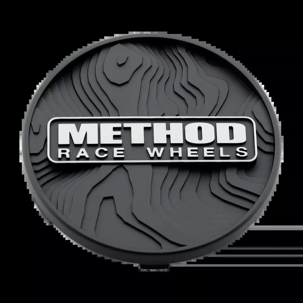 Method Race Wheels Center Cap - Topo Snap-In Black