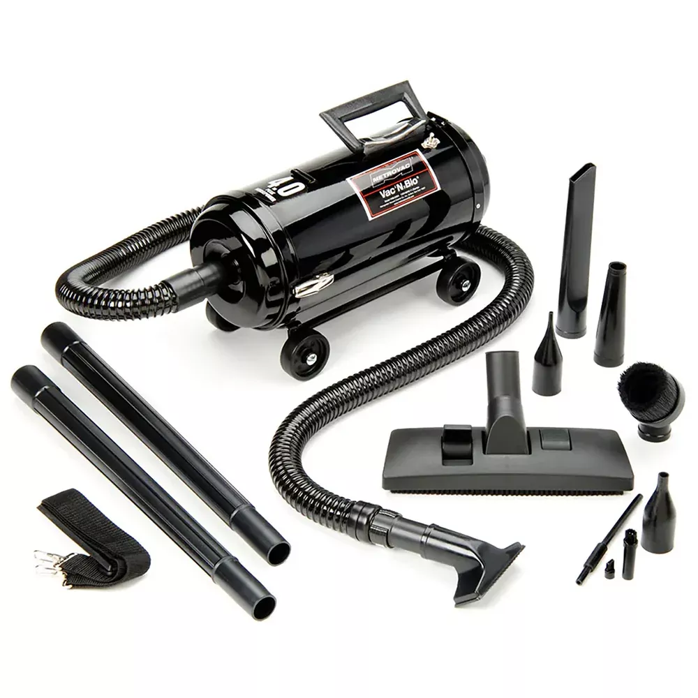 MetroVac Vac N Blo 4.0 Peak HP Portable Vacuum/Blower with 4-Wheel Dolly
