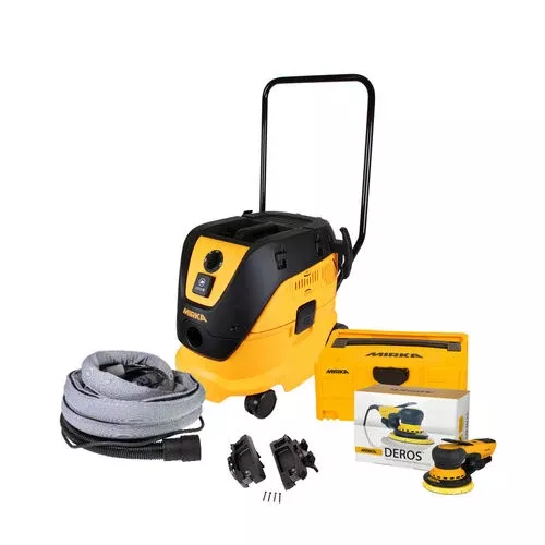 Mirka 5" Dust-Free Handle System Electric Sander Kit